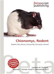 Chionomys, Rodent,6135382373,9786135382372