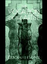 The Vocation of the Artist,052158969X,9780521589697