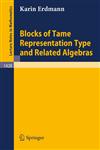 Blocks of Tame Representation Type and Related Algebras,3540527095,9783540527091