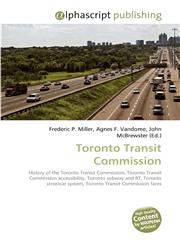 Toronto Transit Commission,6130075383,9786130075385