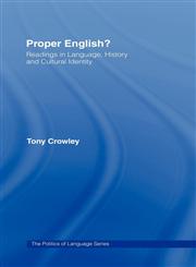 Proper English,0415046785,9780415046787