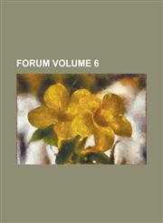 Forum Volume 6,1130427862,9781130427868