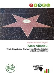 Alon Abutbul,6200810702,9786200810700