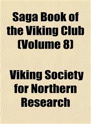 Saga Book of the Viking Club (Volume 8),1151432415,9781151432414