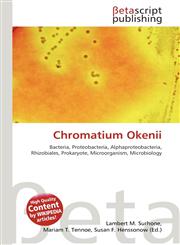 Chromatium Okenii,6137625192,9786137625194