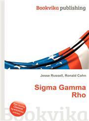 SIGMA Gamma Rho,5511661406,9785511661407