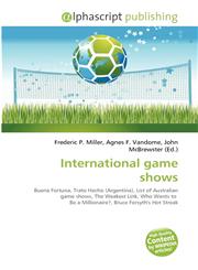 International game shows,6135539884,9786135539882