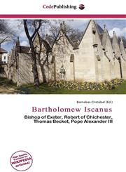 Bartholomew Iscanus,6136903865,9786136903866