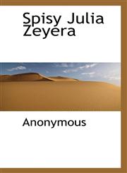 Spisy Julia Zeyera,1117781488,9781117781488