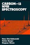 Carbon 13 NMR Spectroscopy,0471913065,9780471913061