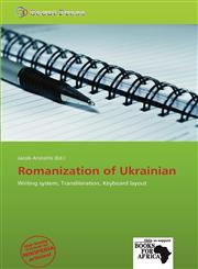 Romanization of Ukrainian,6139081963,9786139081967