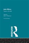 John Milton, Vol. 2 The Critical Heritage, 1732-1801 1st Edition,0415568854,9780415568852