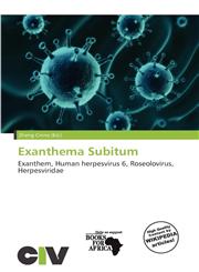 Exanthema Subitum,6200723591,9786200723598