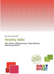 Weekly Alibi,6139076374,9786139076376