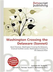 Washington Crossing the Delaware (Sonnet),6134799351,9786134799355