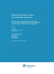 Biological Nitrogen Fixation for Sustainable Agriculture Extended Versions of Papers Presented in the Symposium, Role of Biological Nitrogen Fixation,9048141648,9789048141647