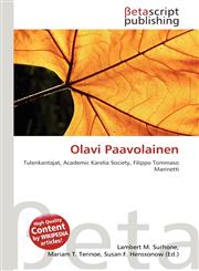 Olavi Paavolainen,6134469661,9786134469661