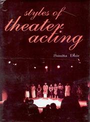 The Styles of Theatre Acting,8121203937,9788121203937