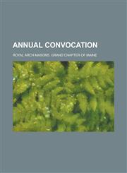 Annual Convocation,1234219573,9781234219574