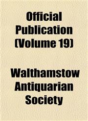 Official Publication (Volume 19),1152568736,9781152568730