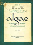 Role of Blue-Green Algae in Nitrogen Economy of Indian Agriculture 1st Edition