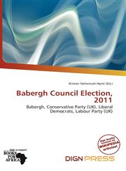 Babergh Council Election, 2011,6139764238,9786139764235