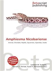 Amphiesma Nicobariense,6135167812,9786135167818