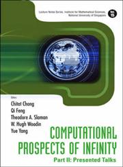 Computational Prospects of Infinity II Presented Talks,9812796541,9789812796547