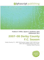2007-08 Derby County F.C. Season,6134174467,9786134174466