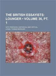 Lounger Volume 36, PT. 1,1154258688,9781154258684