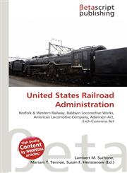United States Railroad Administration,6134813427,9786134813426