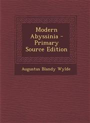 Modern Abyssinia - Primary Source Edition,1294722158,9781294722151