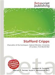 Stafford Cripps,6131012121,9786131012129