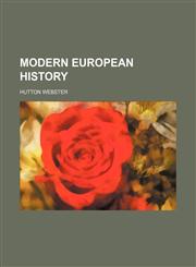 Modern European history,1236579003,9781236579003