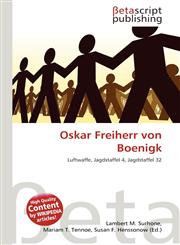 Oskar Freiherr von Boenigk,6137661547,9786137661543