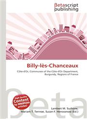 Billy-lès-Chanceaux,6135195123,9786135195125