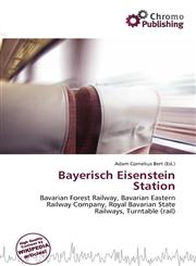 Bayerisch Eisenstein Station,6136523779,9786136523774