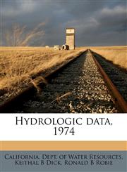 Hydrologic data, 1974,1175994855,9781175994851
