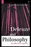 Deleuze and Philosophy The Difference Engineer,0415142695,9780415142694