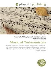 Music of Turkmenistan,6130254989,9786130254988