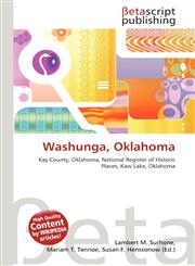 Washunga, Oklahoma,6135003178,9786135003178