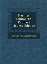 Hermes, Volume 42 - Primary Source Edition,1295595192,9781295595198
