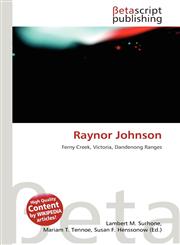 Raynor Johnson,6136001691,9786136001692