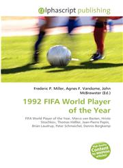 1992 FIFA World Player of the Year,6135582186,9786135582185