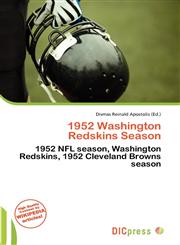 1952 Washington Redskins Season,6136613336,9786136613338
