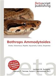Bothrops Ammodytoides,6135232975,9786135232974