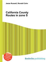 California County Routes in Zone S,5510773375,9785510773378