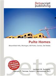 Pulte Homes,6134852104,9786134852104