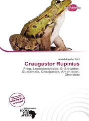 Craugastor Rupinius,6139810078,9786139810079