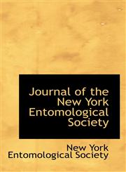 Journal of the New York Entomological Society,1117451755,9781117451756